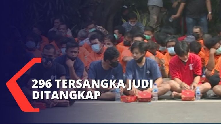 Selama 4 Hari Operasi, Polisi Tangkap 296 Tersangka Judi Online Maupun Konvensional