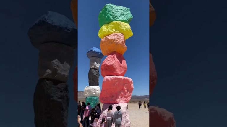 Seven Magic Mountains Las Vegas 7/3/22