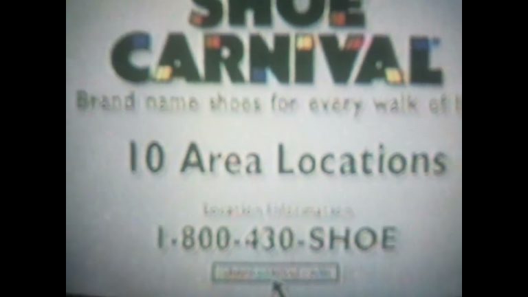 Shoe Carnival and Tim Hogan’s Commercial 2001