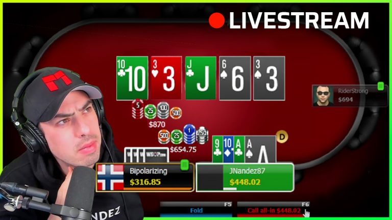 Streaming PLO Cash from Las Vegas