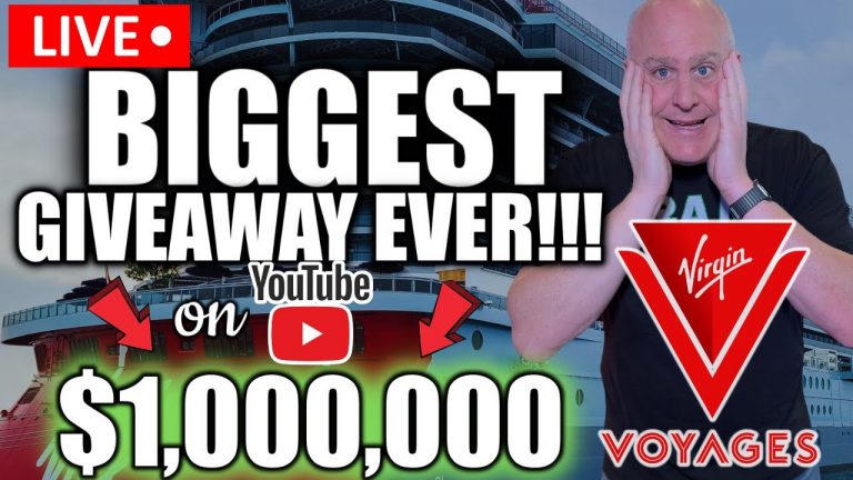 THE LARGEST LIVE GIVEAWAY IN YOUTUBE HISTORY!