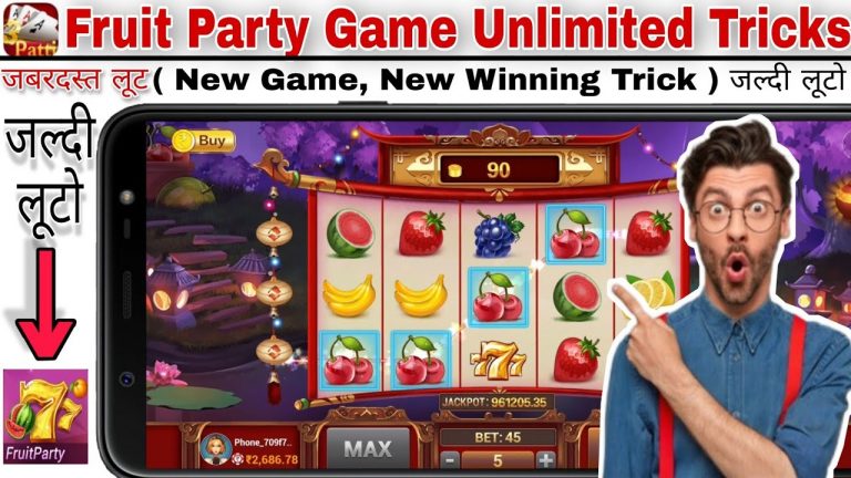 Teen Patti Live Fruit Party | New Slots Jackpot | Super Slots New Updates | Free Spin Earning Money