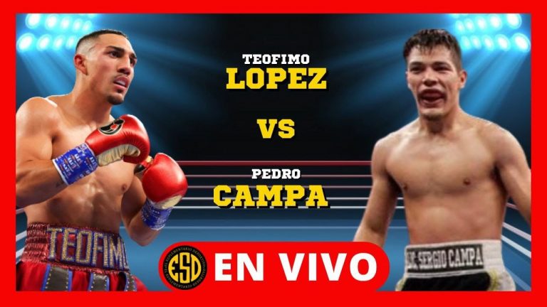 Teofimo LOPEZ vs Pedro CAMPA EN VIVO ¡PELEA EMOCIONANTE!