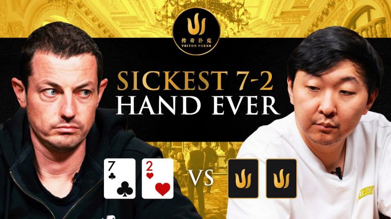 The SICKEST Triton Poker Cash Game hand of ALL TIME