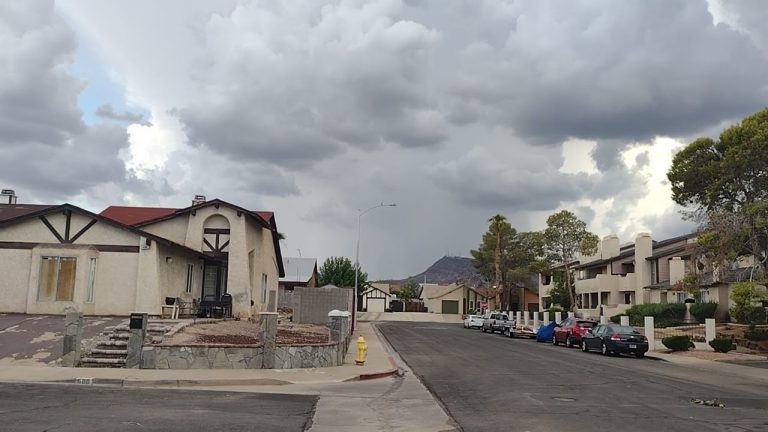 Thunderstorms In Progress South Of The Las Vegas Valley July 31, 2022