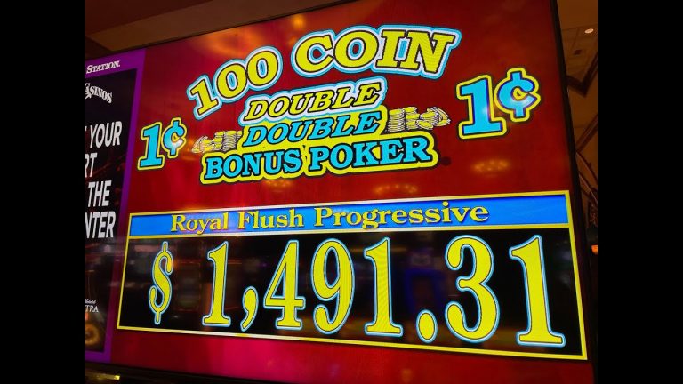 Video Poker: Double Double Bonus Poker – Chasing High Progressive!