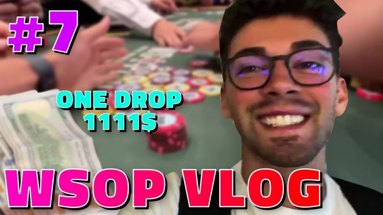 WSOP LAS VEGAS VLOG #7 – GIOCHIAMO IL TORNEO DA 1111$ ONE DROP