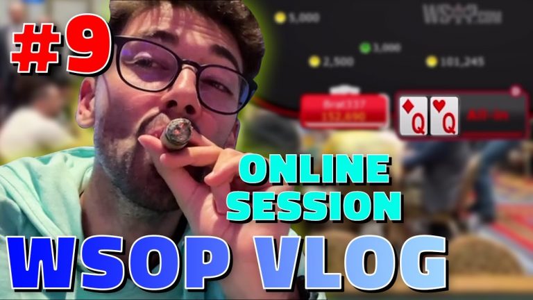 WSOP LAS VEGAS VLOG #9 – FINAL TABLE WSOP EVENT ONLINE – SIGAROZZO E TILT AL CASH GAME