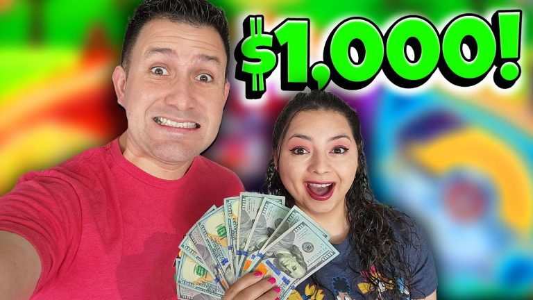 We spent $1,000 at the casino!