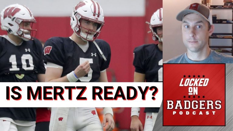 Wisconsin Badgers football, is Graham Mertz ready for week one ?