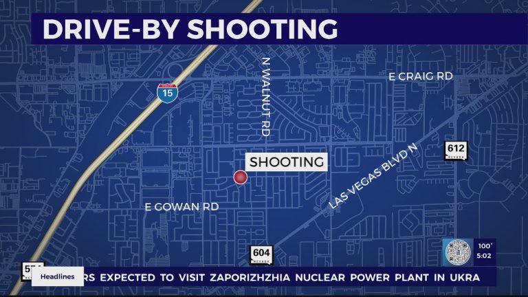 Woman dead after drive-by shooting in Las Vegas