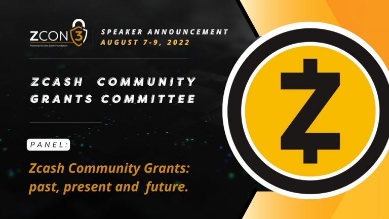 Zcash Grants Committee (ZCG) Panel: Past, Present, and Future at Zcon3