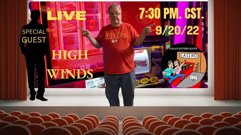 09/20/22 7:30 PM. CST. FROM HIGH WINDS WITH A SPECIAL GUEST!