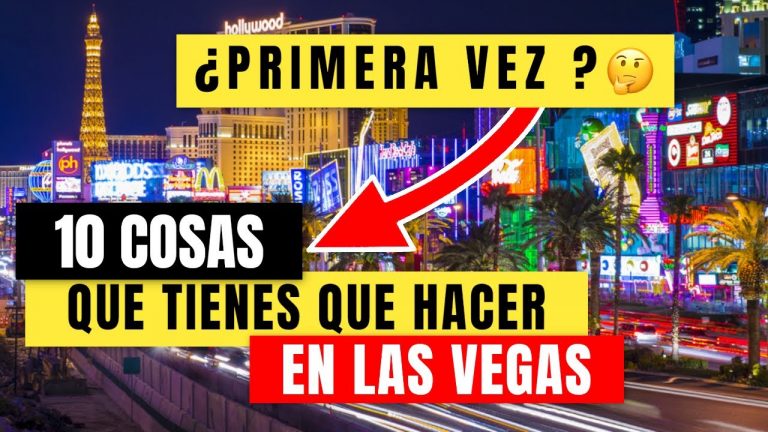 10 cosas que tienes que hacer la primera vez que vayas a Las Vegas #100 #vegas2022