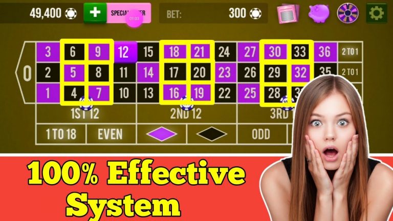 100% Effective System | Roulette Strategy To Win | Roulette