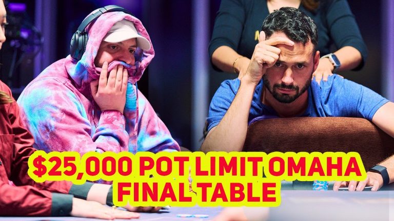 2022 Poker Masters $25,000 Pot Limit Omaha Final Table