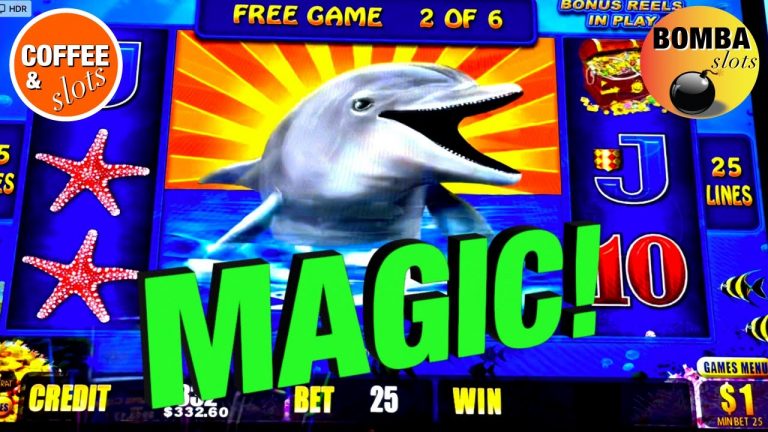 3 BONUSES Up to $25 Bets During Coffee & Slots!? Magic Pearl~Lightning Link #Casino #Slots#LasVegas