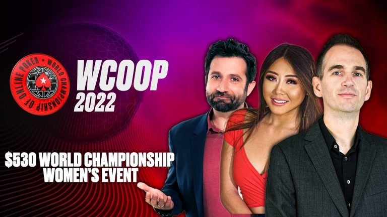 $530 World Championship: Women’s Event Livestream – James, Joe and Maria Ho PokerStars