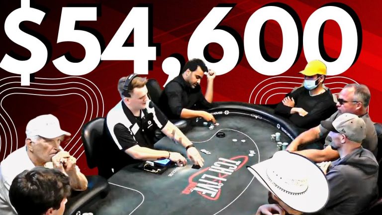 $54,600 Poker Tournament Final Table w/WSOP Ring Winner Bart Bogard!