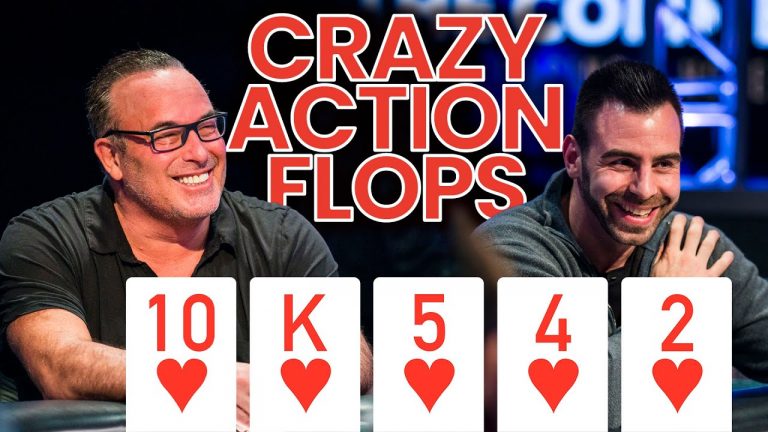 $72,300 Pot With ACTION Flop