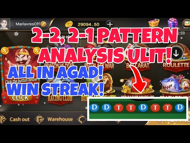 ALL IN AGAD MABILISANG PANALO! WIN STREAK TAYO SA PATTERN TRICKS| THOR GAME TRICKS