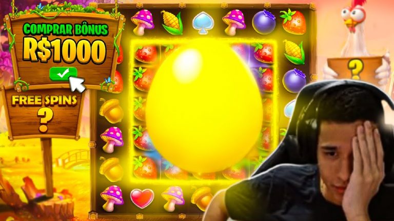 ARRISQUEI R$1.000 NO PIOR SLOT DE TODOS (Chicken Drop)