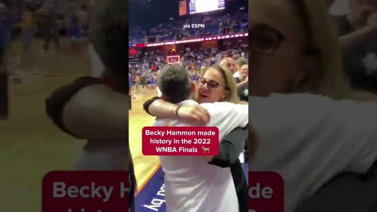 After just one season, Becky Hammon is already a Las Vegas sports legend #shorts