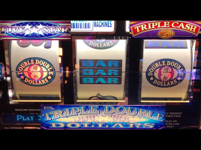 BIG WINS! TRIPLE CASH + TRIPLE DOUBLE DOLLARS + FIVE STAR SLOT PLAY! OLD SCHOOL CASINO SLOTS! NICE!