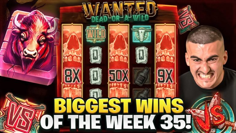 BIGGEST WINS OF THE WEEK 35 || MAX WIN ON WANTED!!