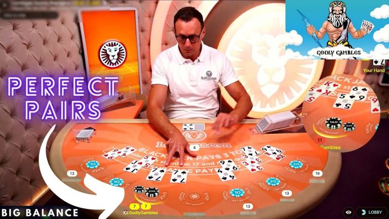 BLACKJACK – PERFECT PAIRS & SPLIT’EM UP BABY!