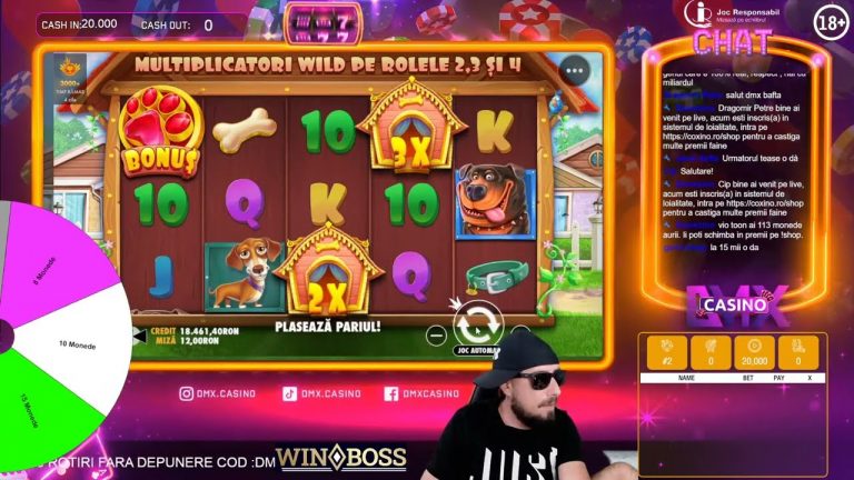 BONUSHUNT 20 K RON – FOLOSESTE CODUL DMX SAU DMX30 PENTRU BONUS | GOOD VIBES WITH @DMX CASINO