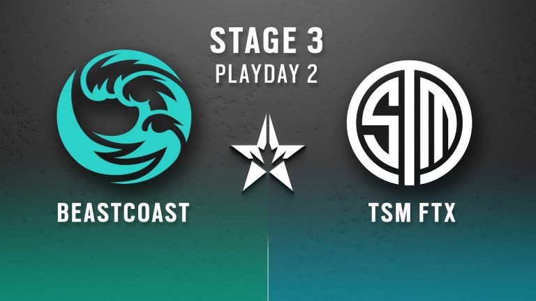 Beastcoast vs TSM FTX // North American League 2022 – Stage 3 – Playday #2