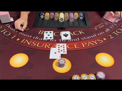 Blackjack | $100,000 Buy In | AMAZING High Limit Session! Huge $200,000 Comeback Win With Large Bets