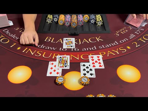 Blackjack | $200,000 Buy In | AMAZING High Roller Session! HUGE $80,000 Split & Crazy Action Hands!