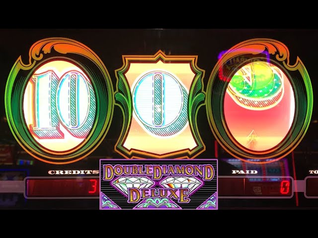 CASINO SLOTS: DOUBLE DIAMOND DELUXE + CASH MACHINE SLOT PLAY! WALK WITH ME DOWN FREMONT ST IN VEGAS!