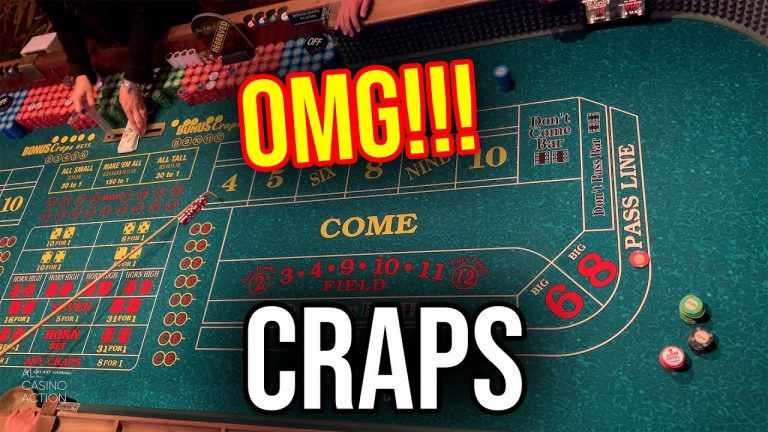 CRAPS! SMASHING THOSE 7s!! HUGE ROLLS!!!