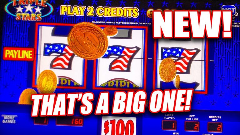 CRAZY!! TRIPLE STARS HIGH LIMIT SLOT MACHINE JACKPOT THAT’S A BIG HANDPAY JACKPOT!