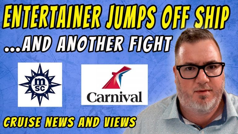 CRUISE NEWS – MSC CREW MEMBER JUMPS OVERBOARD, ANOTHER CARNIVAL CRUISE BRAWL and MORE