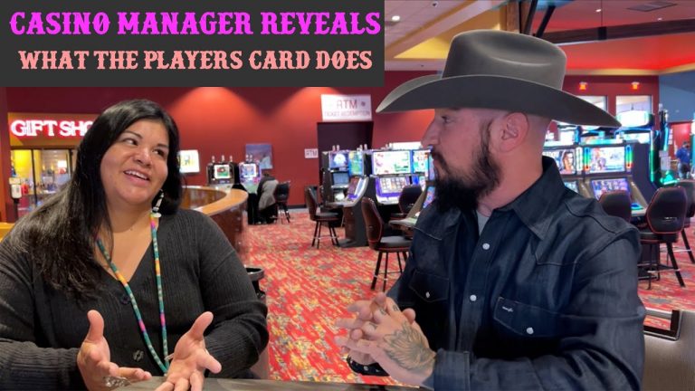 Casino Manager talks Players Cards What they do and how you can earn more!