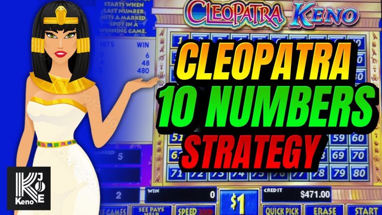 Cleopatra Keno 10 Spot J Barb S NtPlayn