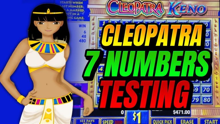 Cleopatra Keno Patrick McDaniel 7 Lucky Numbers