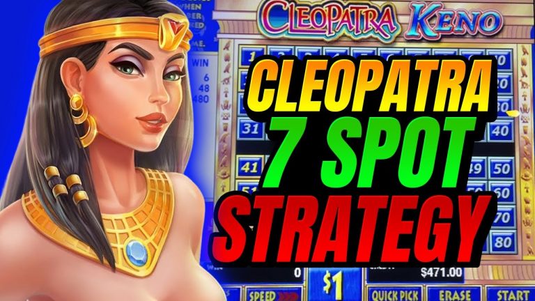 Cleopatra Keno Patrick McDaniel 7 Lucky Numbers Second Chance