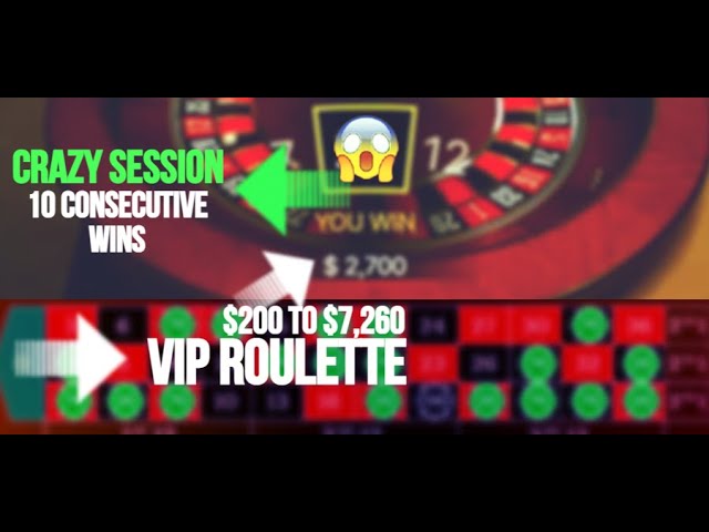 Crazy Roulette Session at V.I.P Roulette