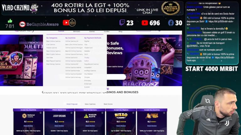 DE AZI SE JOACA RESPONSABIL CHAT! PACANISTII 493 #aparate #pacanele #slots #casino