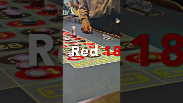 Dealer Told Me Good S***! LOL Hitting 18 at The Cosmopolitan In Las Vegas Roulette Table