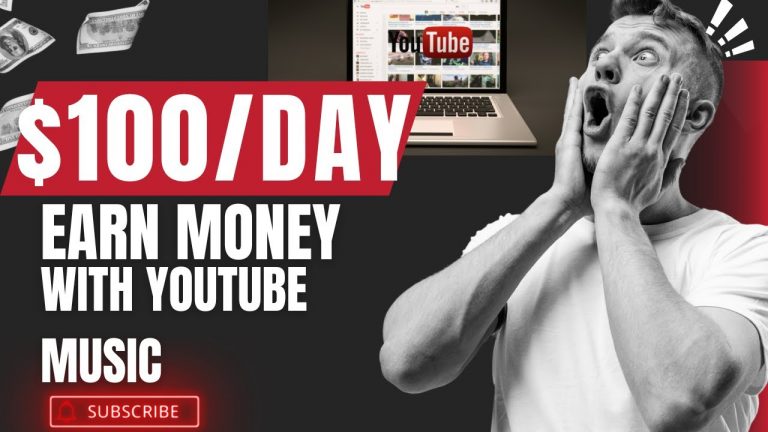 Earn $100 per day by listening Youtube music! (Make money online) 2022