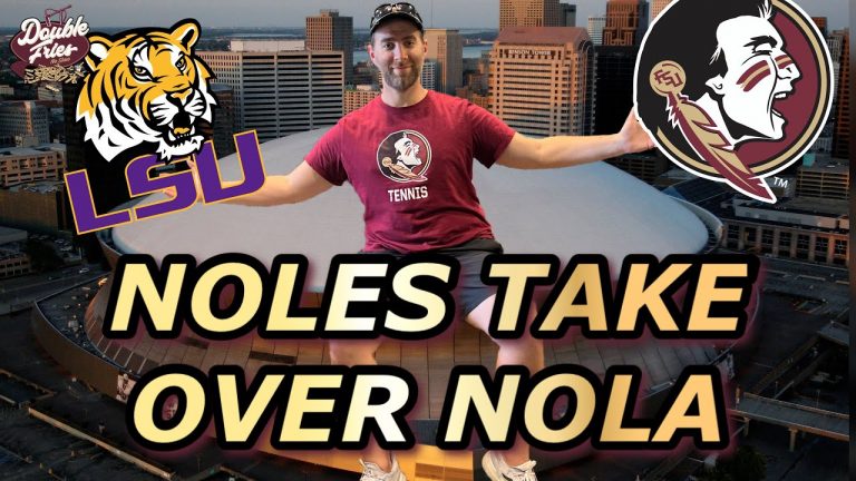 FSU vs. LSU Football – New Orleans is PURE CRAZINESS!!!