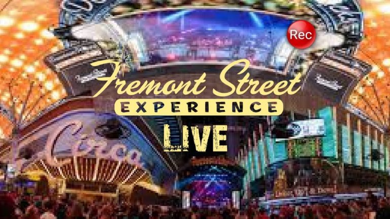 Fremont Street Experience LIVE Downtown Las Vegas with special guest The Laughing Lion