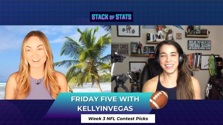 Friday Five with KellyInVegas: On opposite sides for NFL Week 3