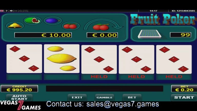 Fruit Poker | Vegas7Games